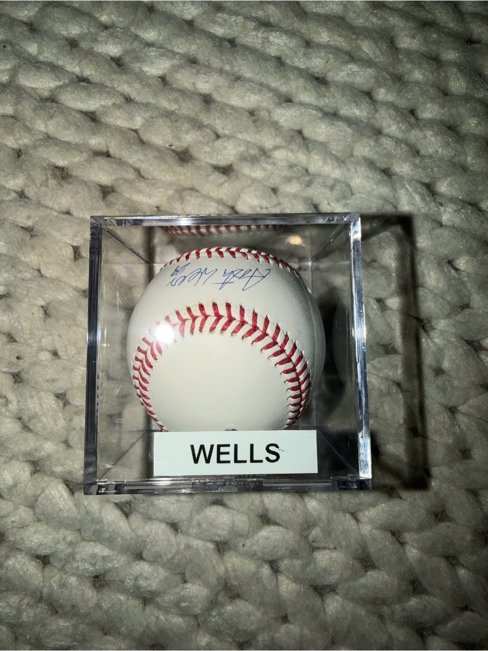 Yankee Autographed Baseball- Austin Wells